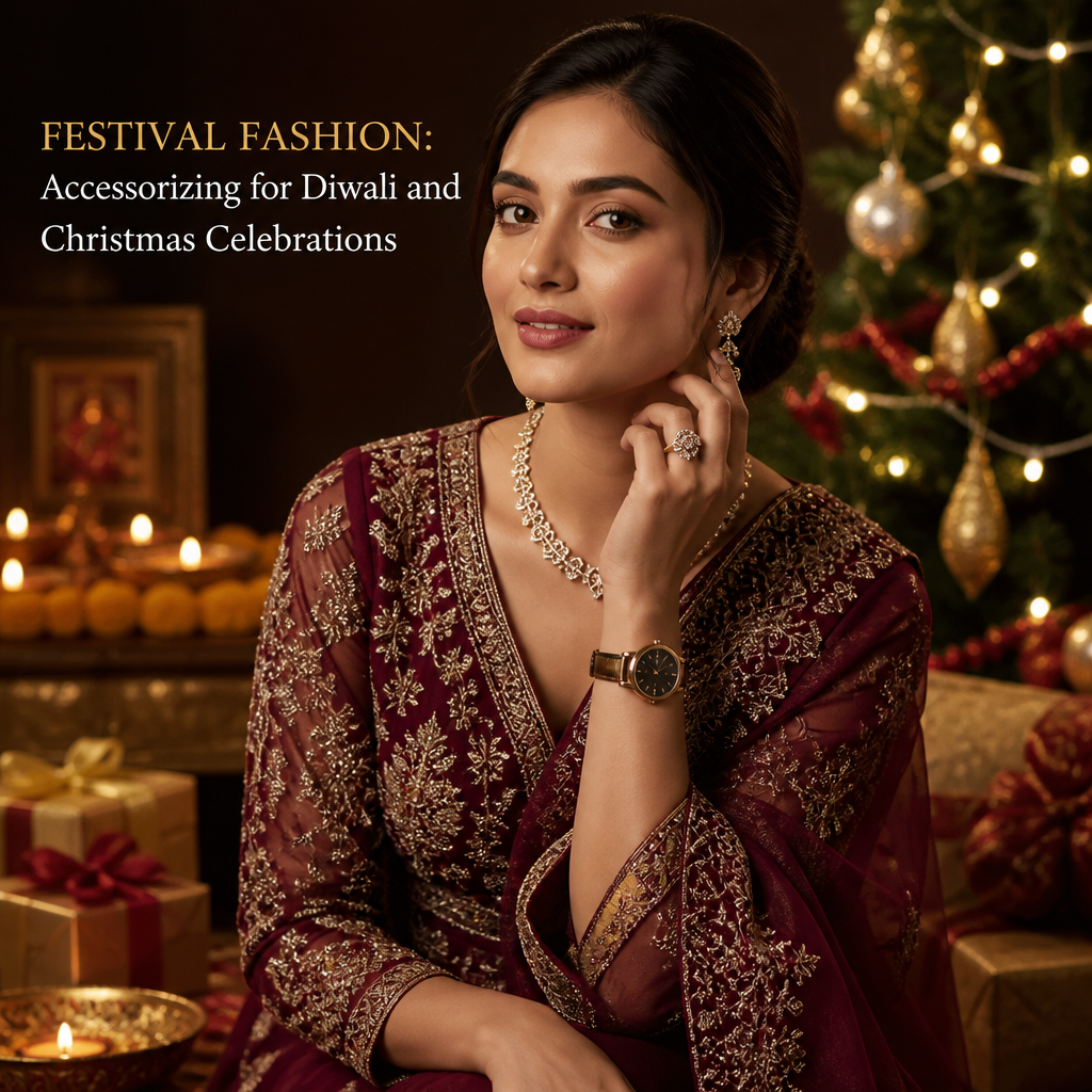 Festival Fashion: Accessorizing for Diwali and Christmas Celebrations